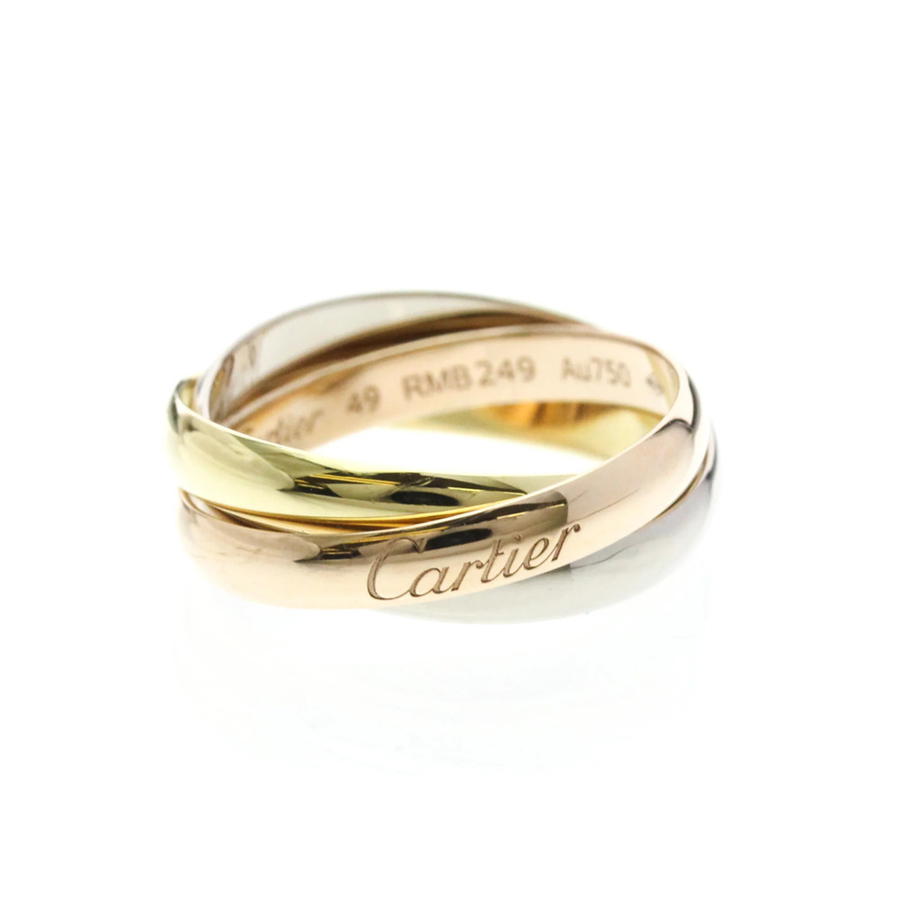 CARTIER 18k Gold Trinity Ring